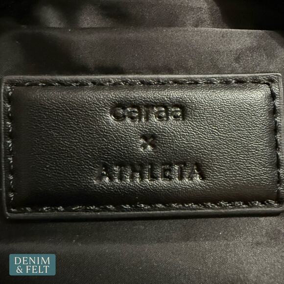 Caraa x Athleta Commuter Backpack Silver Nylon Laptop Travel Gym Work‎ Bag main image 5